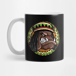 Franck, the bulldog, Rasta Mode Mug